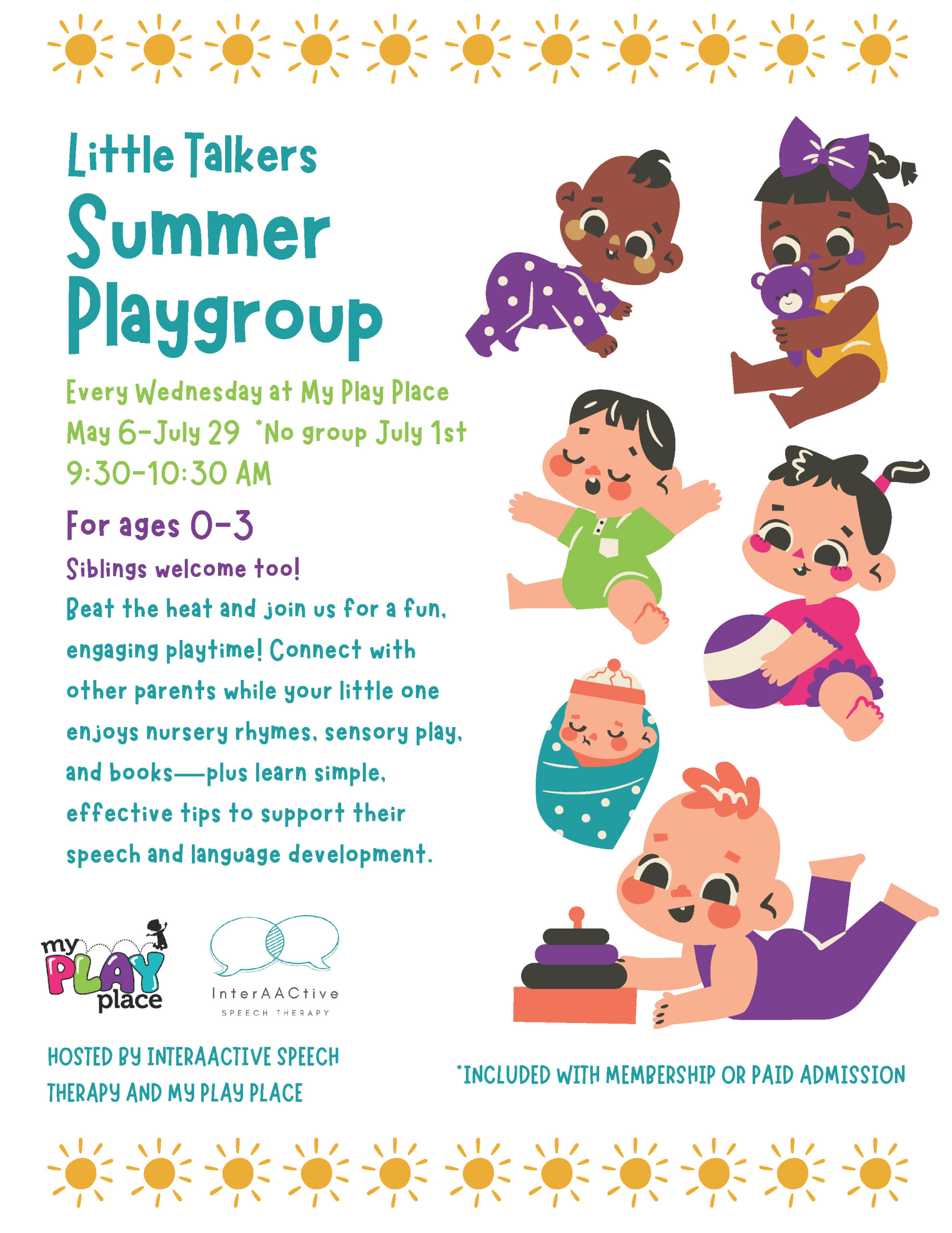 Summer Playgroup + Speech